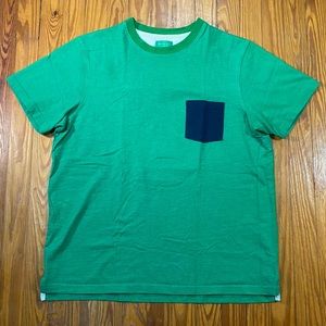 MAGILL Los Angeles Short Sleeve Shirt XL Green